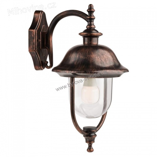 Venkovní stylové nástěnné svítidlo
