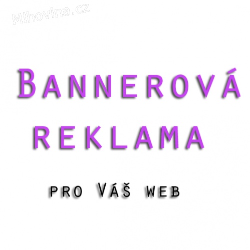 Bannerová reklama pro Váš web