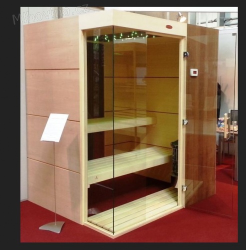 Sauna DYNTAR RELAX CUVIO 1800 x 1600 x 2100 mm KOMBI