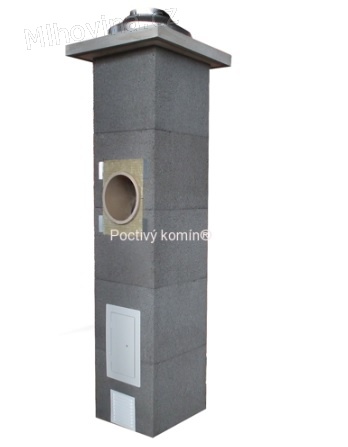 Komínová sestava 200mm délka 6m