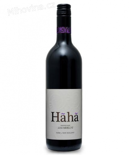 Haha červené víno 2014 Hawke’s Bay Merlot 0,75l
