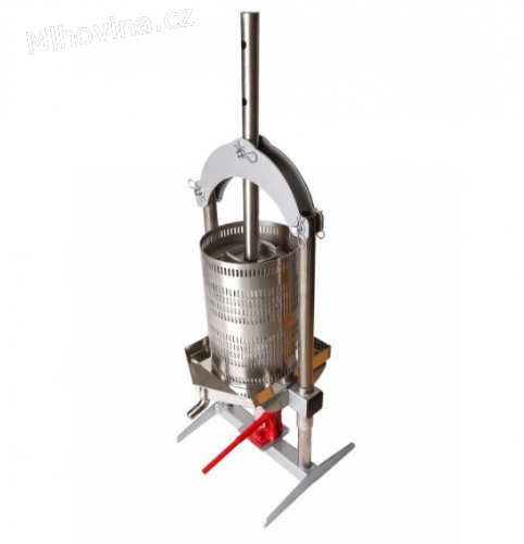 Hydraulický lis na ovoce nerezový