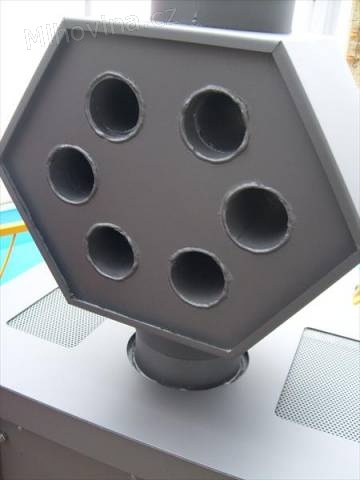 Výměníky na kouřovody.120-200.mm.průměr.Silnostěné