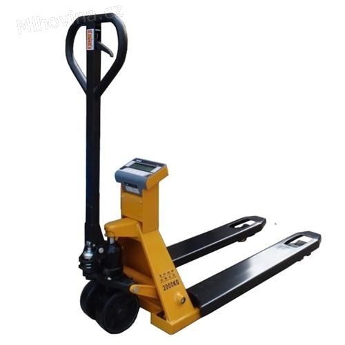 Paletový vozík s váhou do 2000kg 