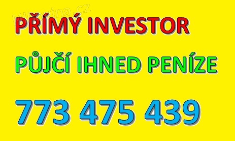 Peníze do 30 minut - soukromý věřitel 773475439