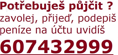 Peníze ihned (expres půjčka )