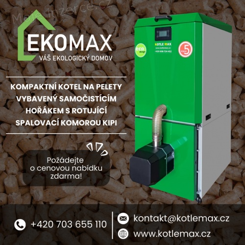 Kompaktní kotel na pelety 10 kW