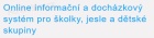 Elektronická evidence docházky pro školky Dignus