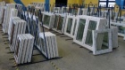 Plastové okno 50x70 zlatý dub