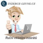 Profesionální ruční vkládání ČR a SR inzerce