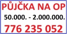 BEZVA PŮJČKA NA OP - 776235052