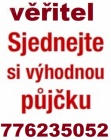 Garantovaná půjčka u poskytovatele - 776235052
