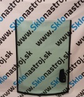 Sklá okná na stavebné a poľnohospodárske stroje