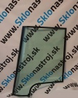 Sklá okná na stavebné a poľnohospodárske stroje