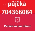 Soukromá půjčka ihned - 704 366 084