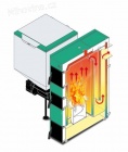 Výprodej automatického kotle na uhlí 25 kW