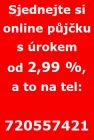 Půjčka do 15 minut od 2,99% 720557421