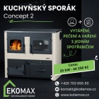 25 kW - Kuchyňský sporák Concept 2 - ideální do každé kuchyně